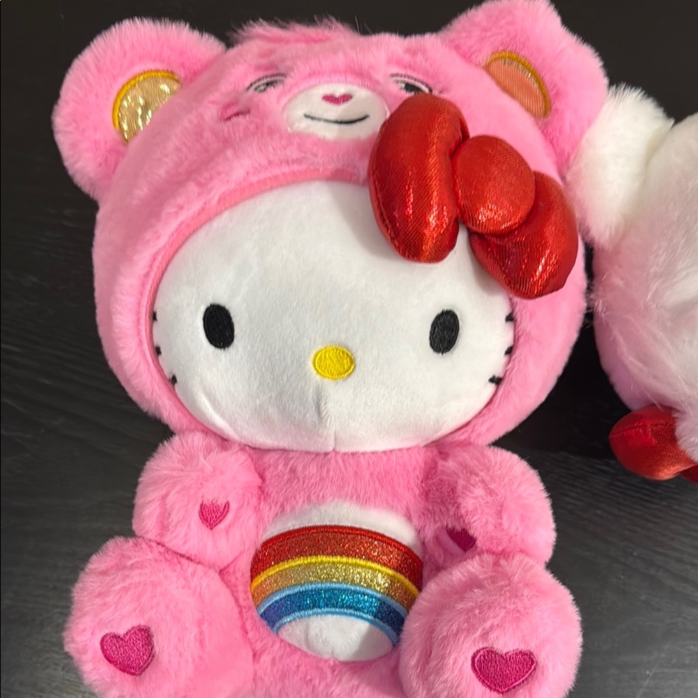 Care Bears Hello Kitty and cheer bear combo! Like new! - Picture 4 of 9